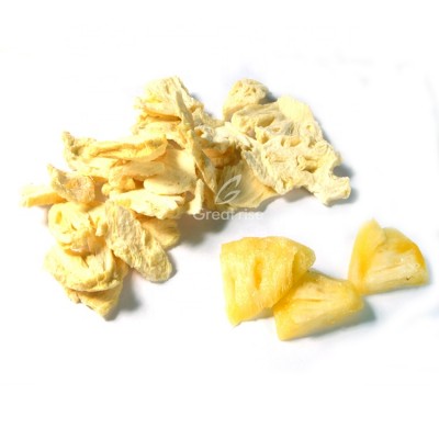 Wholesale Fresh Sweet Natural Pineapple Fruit Crisps Powder Freeze Dried Food